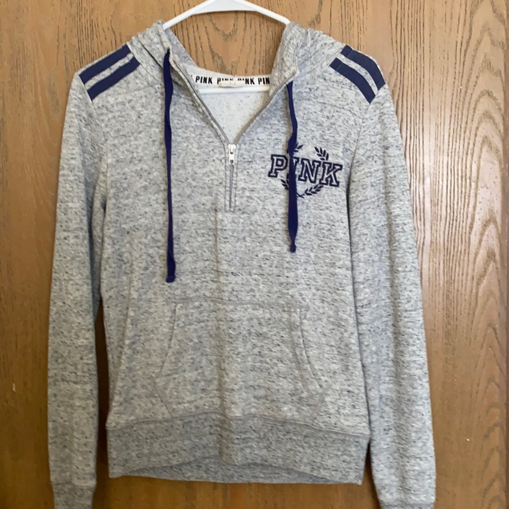 1/4 zip Victoria secret Pink sweatshirt